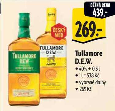 Tullamore D.E.W., 0,5 l