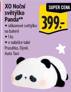 XO Noční světýlko Panda** 