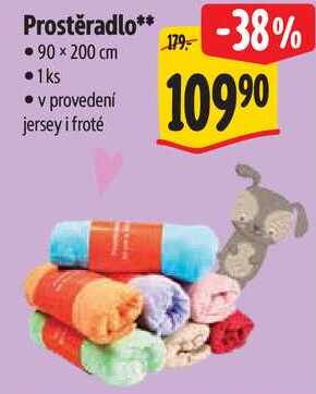 Prostěradlo**