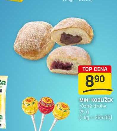 MINI KOBLÍŽEK různé druhy 25 g
