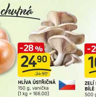 HLÍVA ÚSTŘIČNÁ 150g