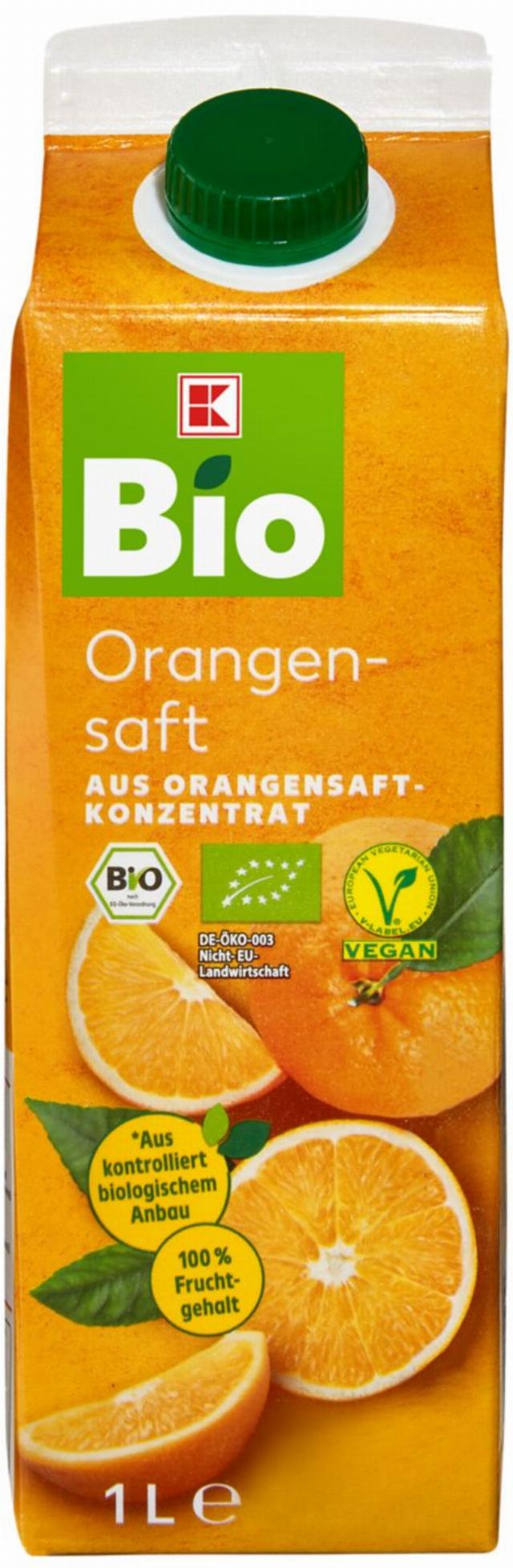 K-Bio Pomerančová šťáva 100 %