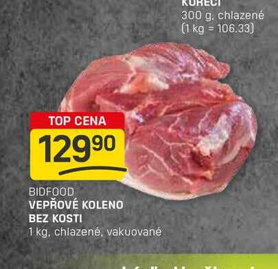 VEPŘOVÉ KOLENO BEZ KOSTI 1 kg