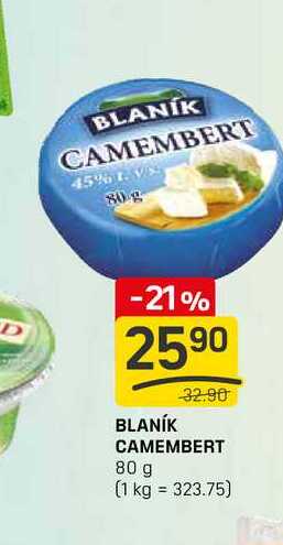 BLANÍK CAMEMBERT 80 g 