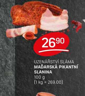 MAĎARSKÁ PIKANTNÍ SLANINA 100 g 