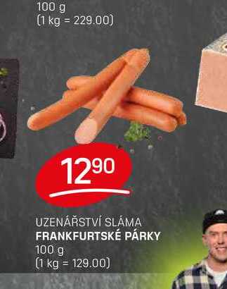 FRANKFURTSKÉ PÁRKY 100 g 