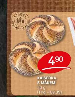 KAISERKA S MÁKEM 50 g 