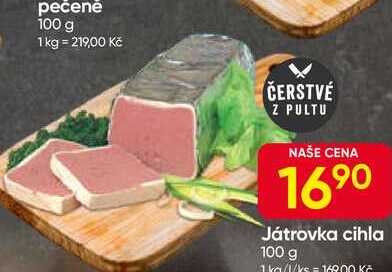 Játrovka cihla 100 g