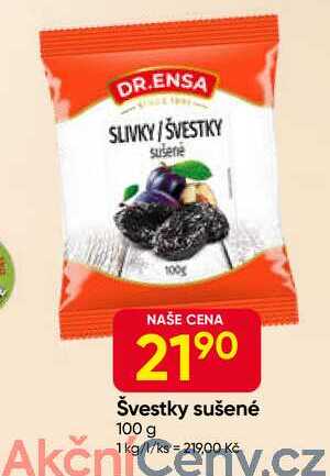 DR.ENSA Švestky sušené 100 g 