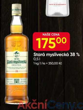 Stará Myslivecká 38%, 0,5l