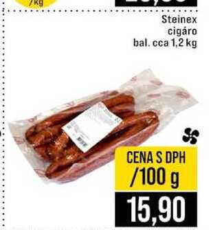 Steinex cigáro bal cca 1,2 kg 100g