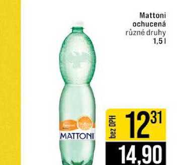 Mattoni ochucená různé druhy 1,5l