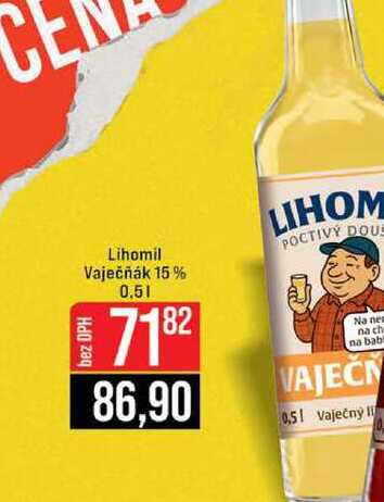 Lihomil Vaječňák 15 % 0,5l