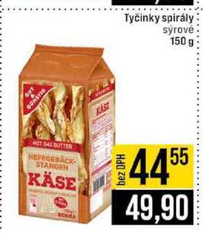 Tyčinky spirály sýrové 150 g 