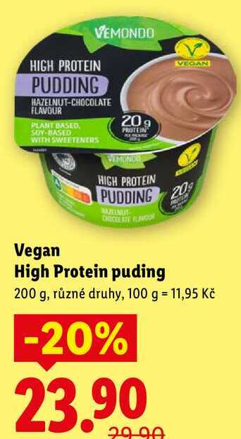 Vegan High Protein puding, 200 g