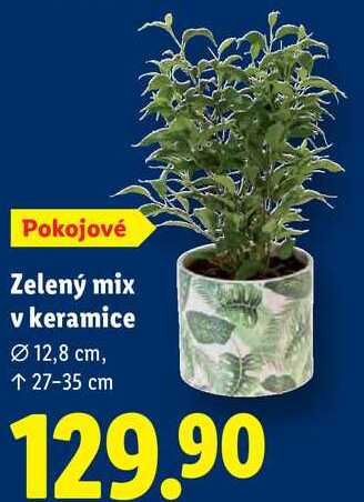 Zelený mix v keramice