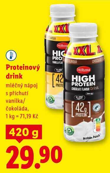 Proteinový drink, 420 g