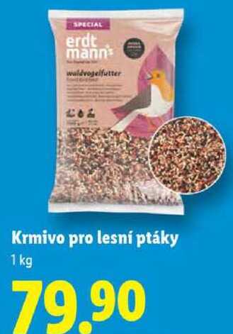 Krmivo pro lesní ptáky, 1 kg 