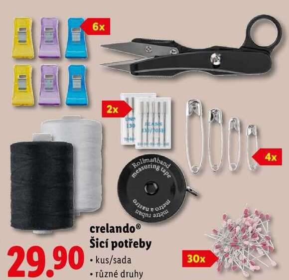 crelando Šicí potřeby 