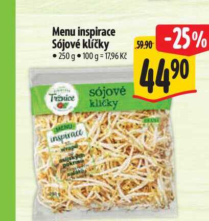 Menu inspirace Sójové klíčky 250 g 