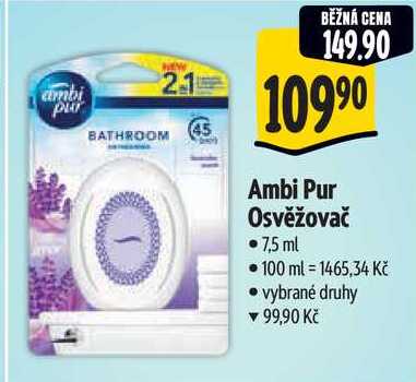 Ambi Pur Osvěžovač, 7,5 ml