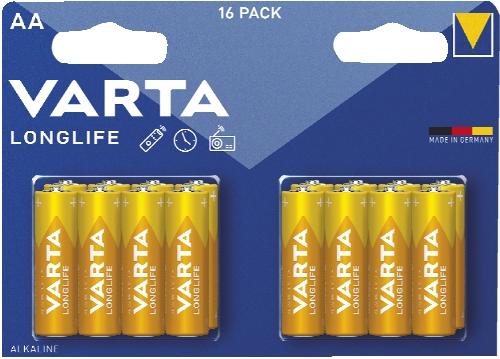 Baterie Longlife AA/AAA 16 ks, 16 KS