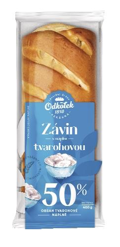 Odkolek Závin s 50% náplní, 400 g