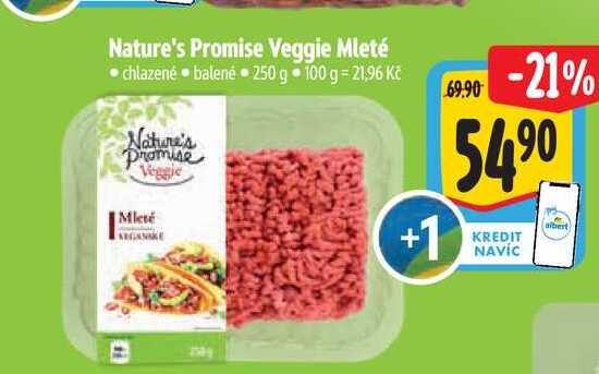 Nature's Promise Veggie Mleté 250 g