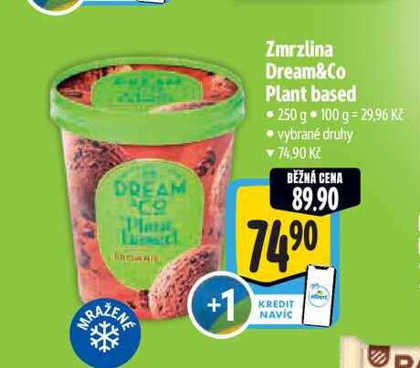   Zmrzlina Dream&Co Plant based 250 g 