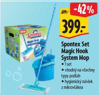 Spontex Set Magic Hook System Mop 