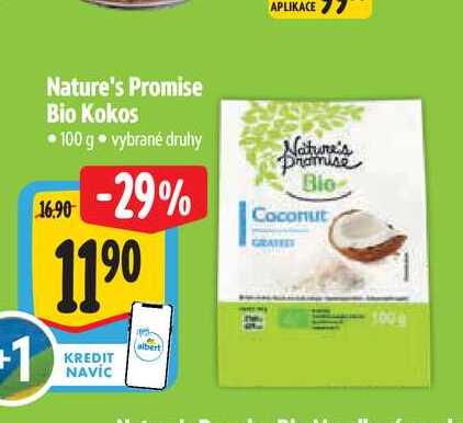 Nature's Promise Bio Kokos 100 g