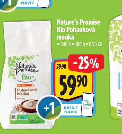  Nature's Promise Bio Pohanková mouka 500 g 