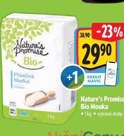   Nature's Promise Bio Mouka   1kg  