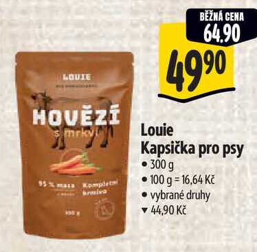 Louie Kapsička pro psy, 300 g 
