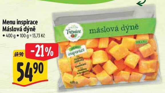 Menu inspirace Máslová dýně, 400 g