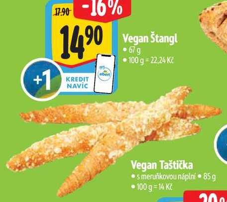 Vegan Štangl, 67 g