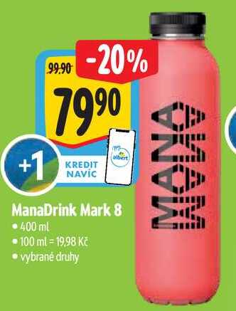 ManaDrink Mark 8, 400 ml 