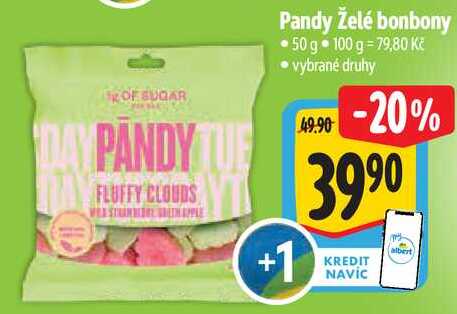 Pandy Želé bonbony, 50 g