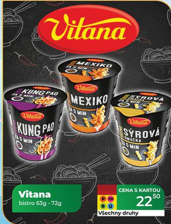 Vitana bistro 63g-72g