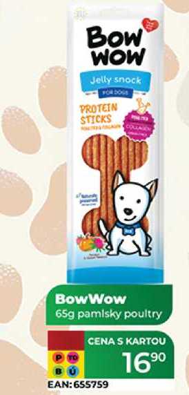Bow Wow 65g pamlsky poultry 