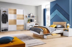 Pokoj pro mladé - úložný prostor