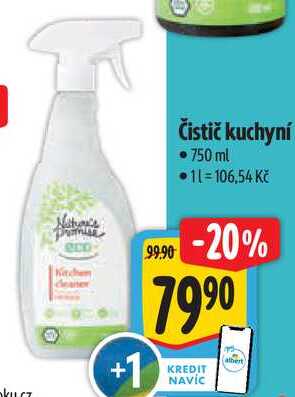 Čistič kuchyní, 750 ml 