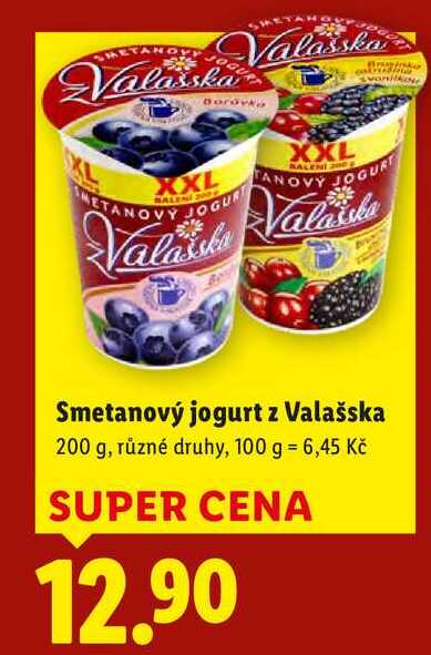Smetanový jogurt z Valašska, 200 g