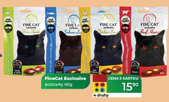 FineCat Exclusive polstarky 60g  
