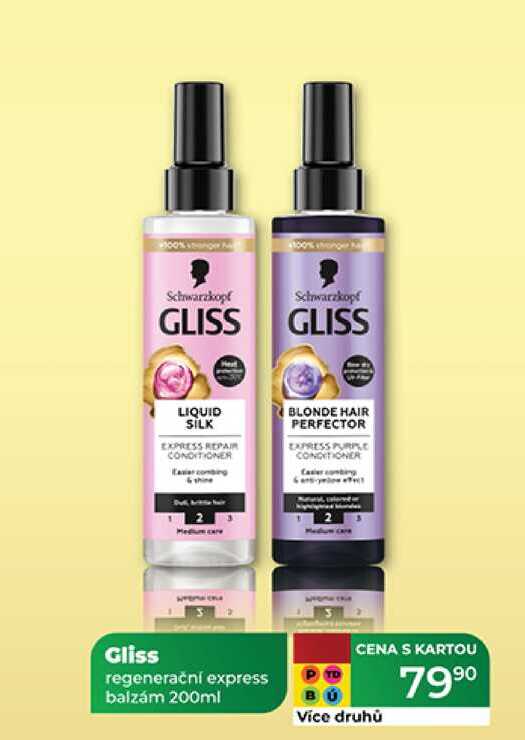 Gliss regenerační express balzám 200ml 