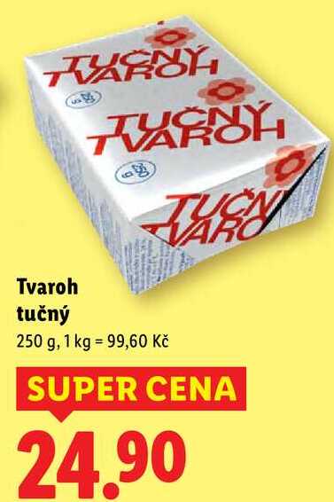 Tvaroh tučný, 250 g
