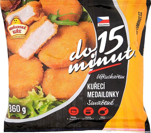 Vodňanské kuře Kuřecí medailonky