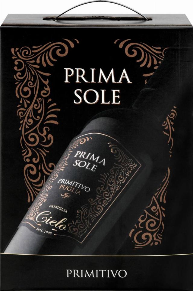 Cielo Víno Primasole Primitivo