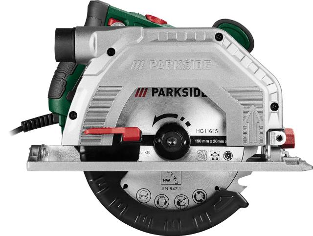 PARKSIDE Ruční kotoučová pila PHKS 1350 E4