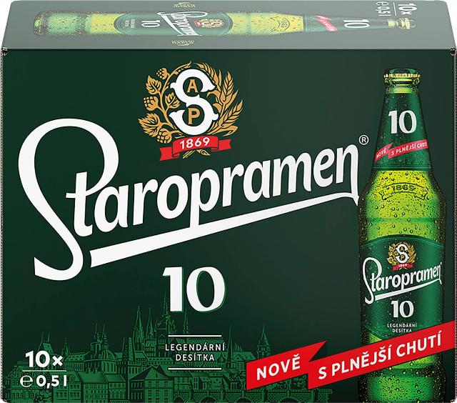 Staropramen 10 Pivo světlé výčepní